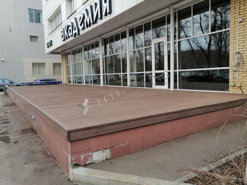 Укладка террасной доски на бетон Укладка террасной доски на бетон