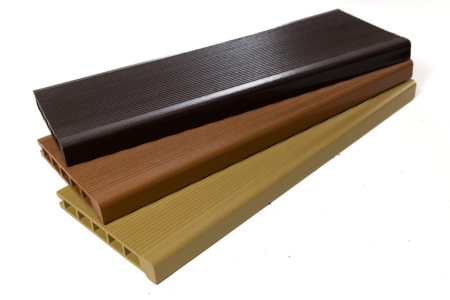 Ступень Экодекинг Титан пустотелая 180х25х3000 Венге