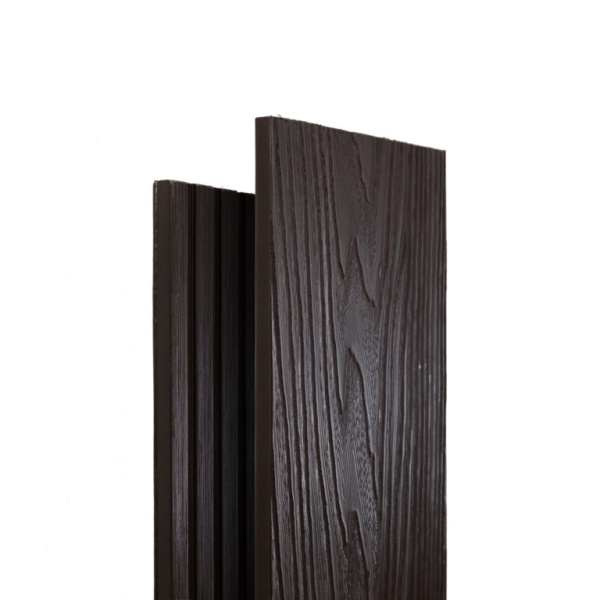 Заборная доска Экодекинг Титан 3D 145х13x3000 Венге