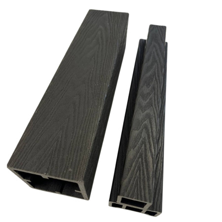 Поручень ограждений Экодекинг Техно 3D 90x45х3000 Шоколад