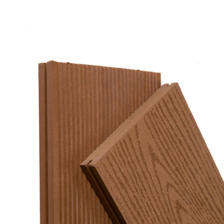 Террасная доска Экодекинг Некст полнотелая 145х19x4000 Бронза