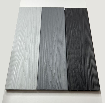 Террасная доска Экодекинг Титан 3D 140х25x4000 Серый