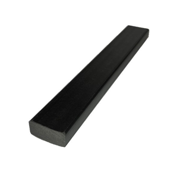 Лавочный брус Экодекинг Некст полнотелый глянцевый 70х35х3000 Венге