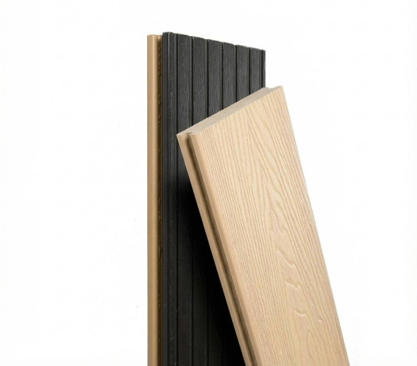 Террасная доска Экодекинг Скай коэкструзия полнотелая 140х20х3000 Бук