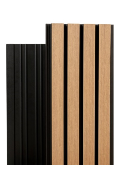 Фасадная реечная панель Экодекинг Скай коэкструзия 200х20х3000 Бук